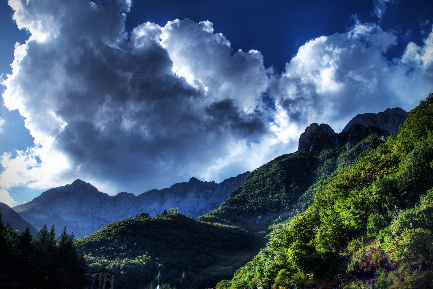 In die Wolken träumen