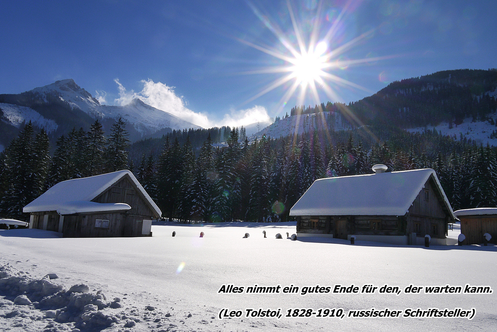 IN DIESEM SINNE........