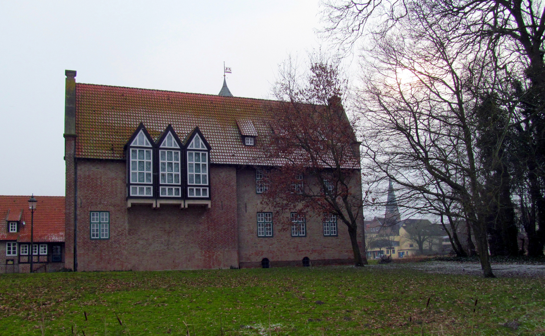 in diesem Trakt der Burg in Bederkesa ...