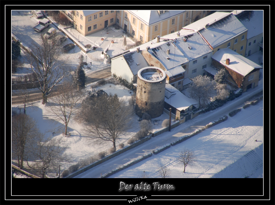 In diesem Turm ist alles Pulver verschossen !