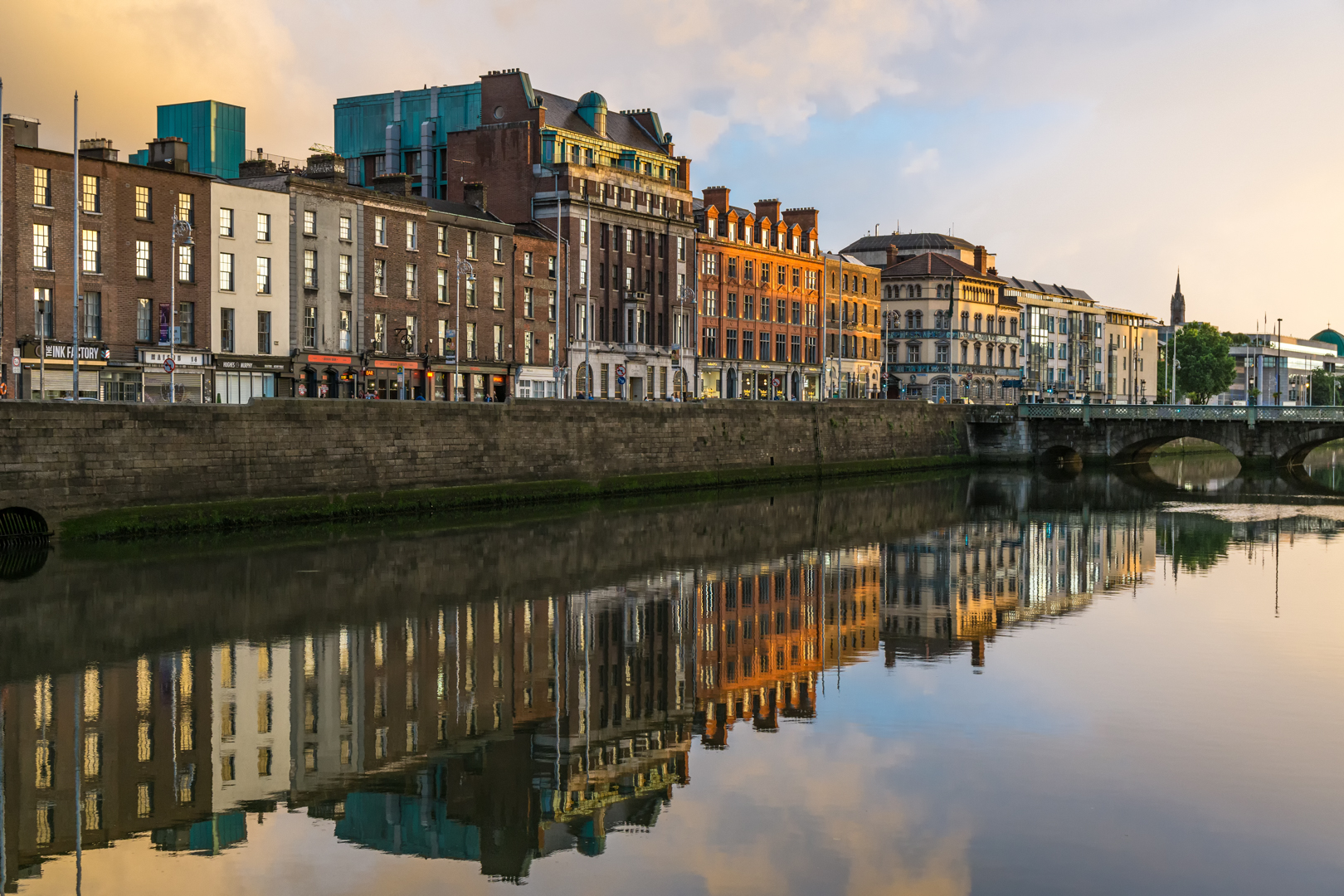 In Dublin an der Liffey