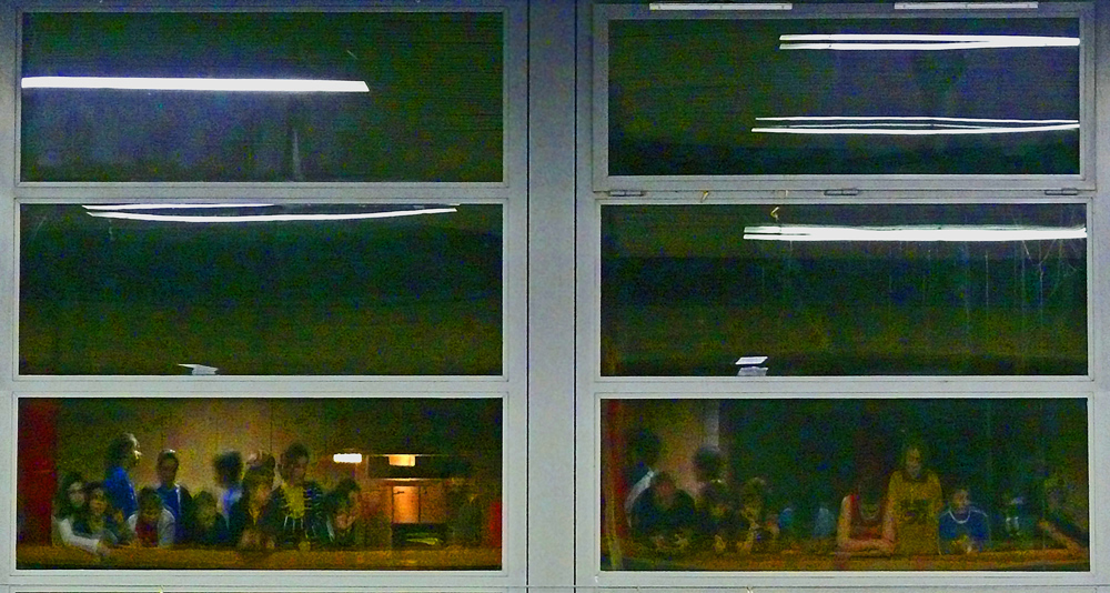 In dunkler Nacht: Schulsilvester 2008
