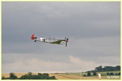 In Duxford fliegt man noch Tief.... Bf 109