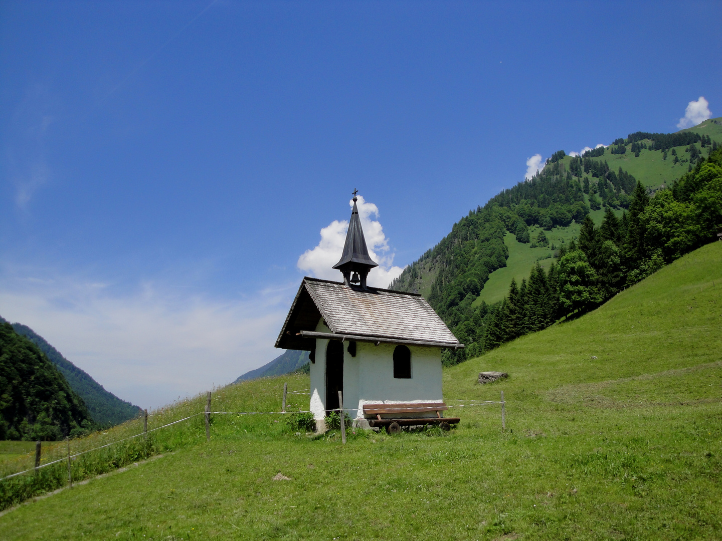 in einem Allgäuer Hochtal