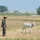 in einem Dorf am Irrawaddy (© Buelipix)