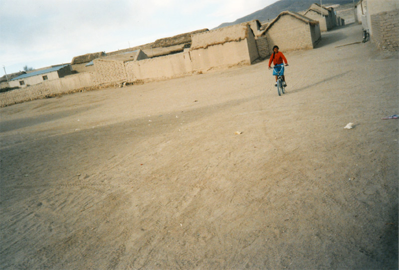 In einem Dorf in der Salzwüste von Uyuni