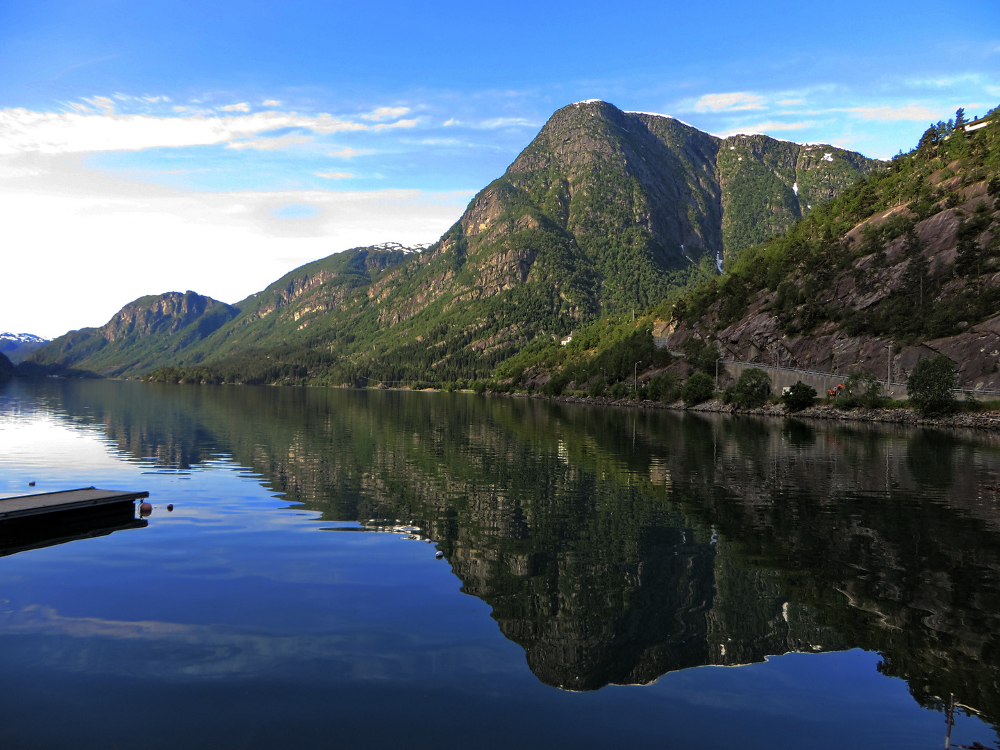  In einem norwegischen Fjord