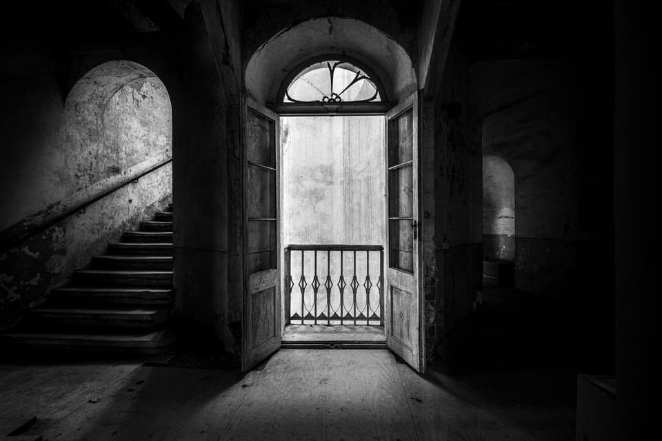 In einem verlassenen Schloss im Großraum Dresden