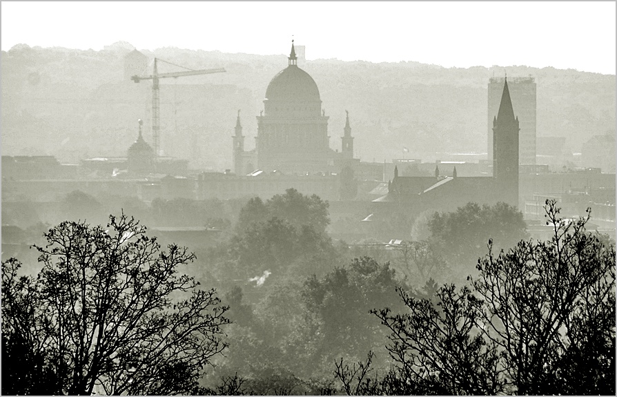 in einer anderen Stadt