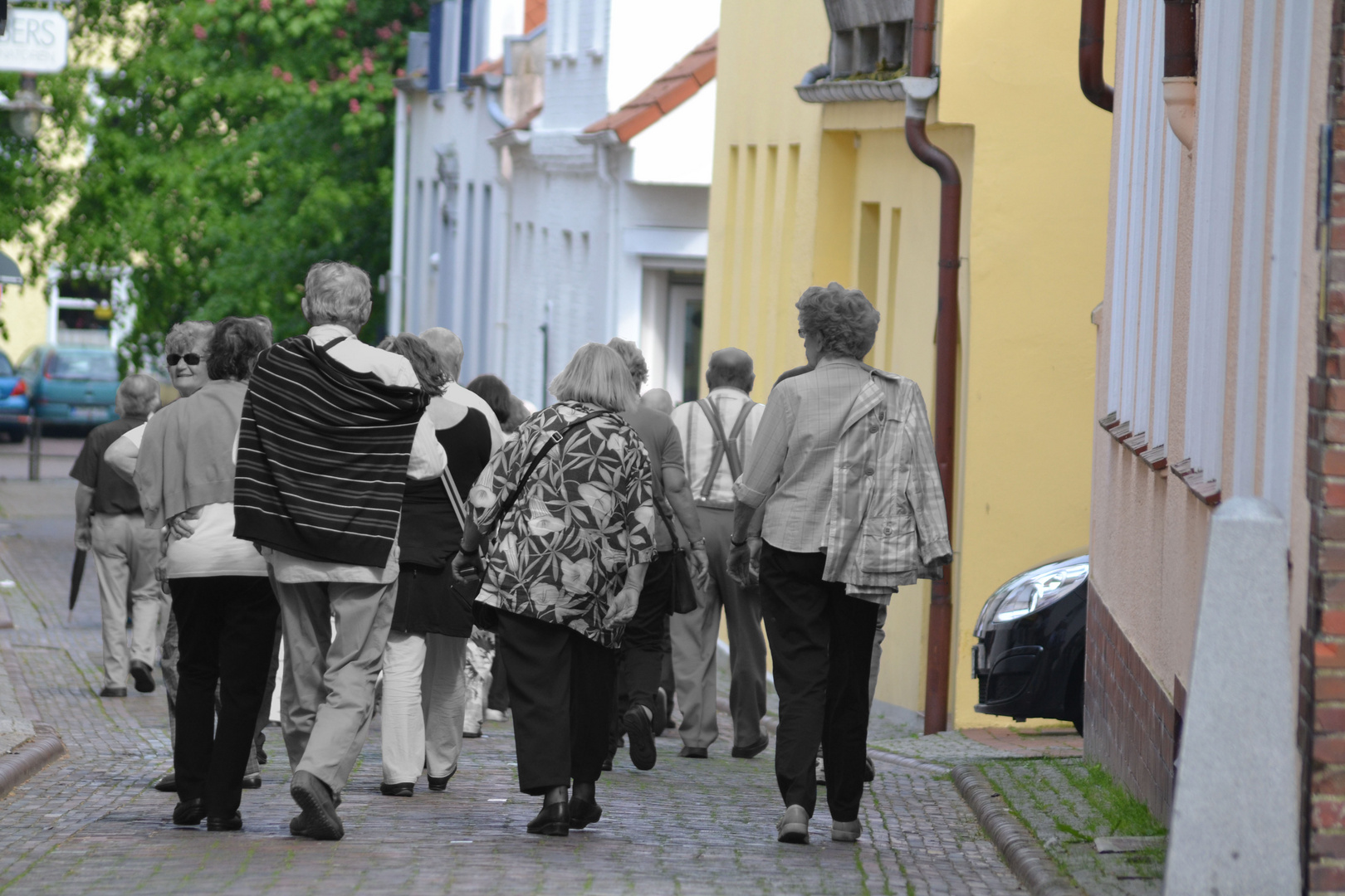 In einer bunten Stadt