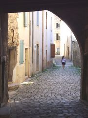 In einer Gasse in Cluny