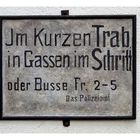 In einer Gasse in Ilanz