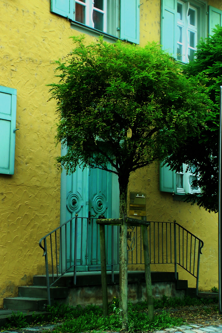 in einer Gasse von Lindau