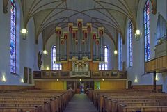 In einer Kirche von Frankfurt