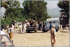 In einer Kleistadt , Karakorum Highway Pakistan