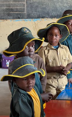 In einer Schule in Simbabwe