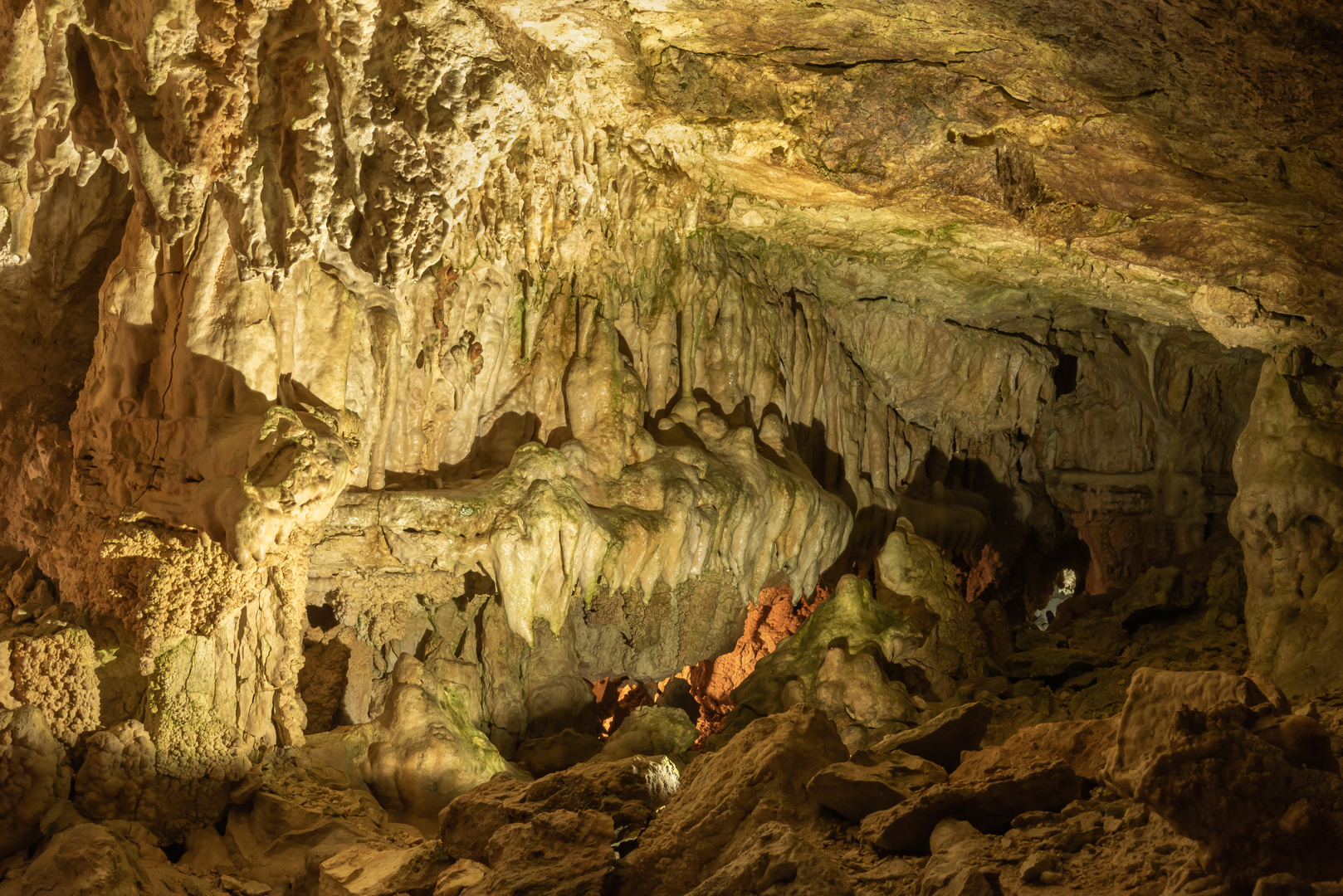 In einer Tropfsteinhöhle