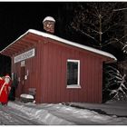 In einer Winternacht im westlichen Osterzgebirge