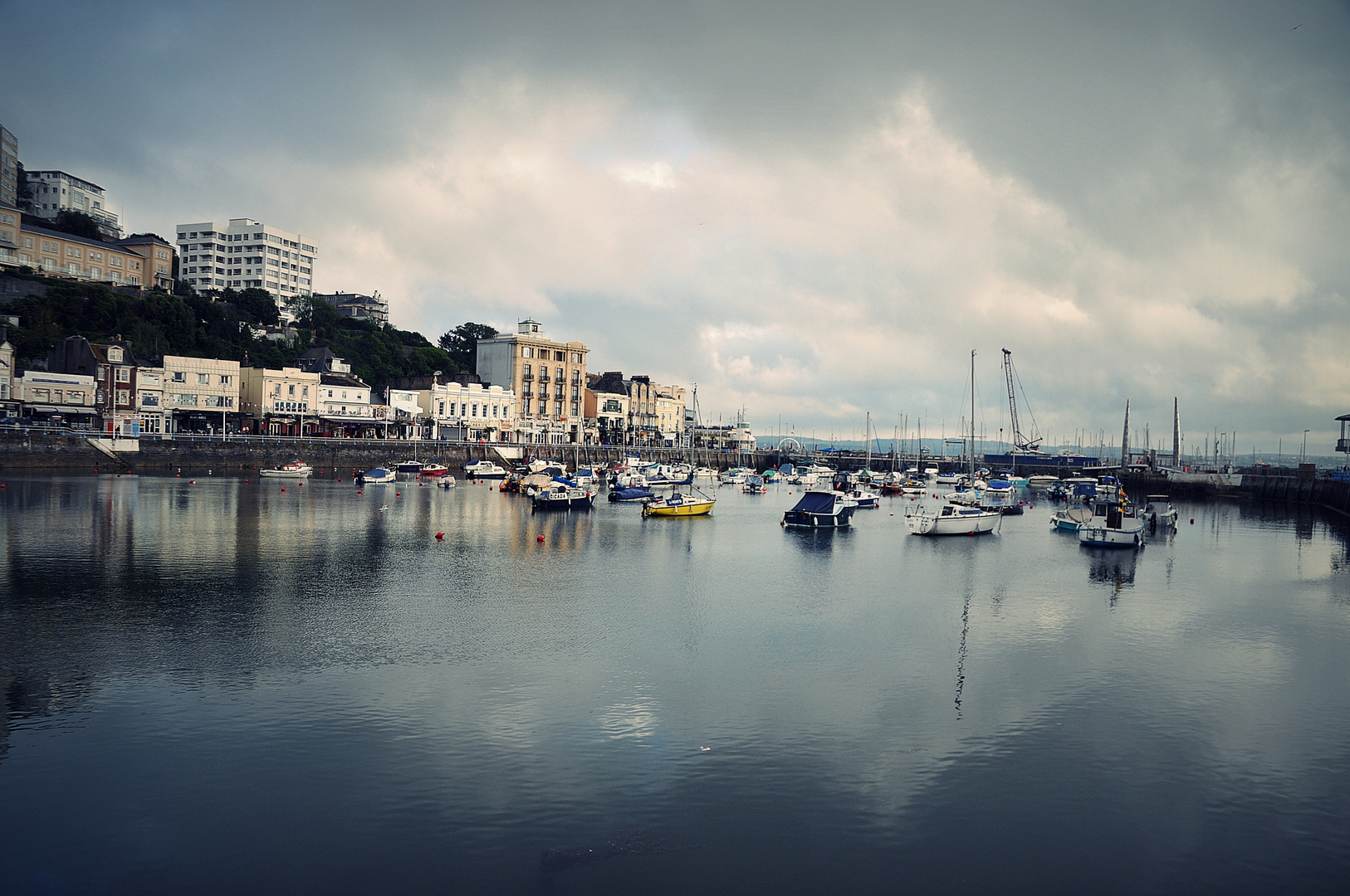 In England Torquay Hafen