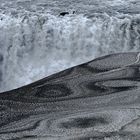 in Erinnerung an Dieter Schweizer - Aschekunst am Dettifoss