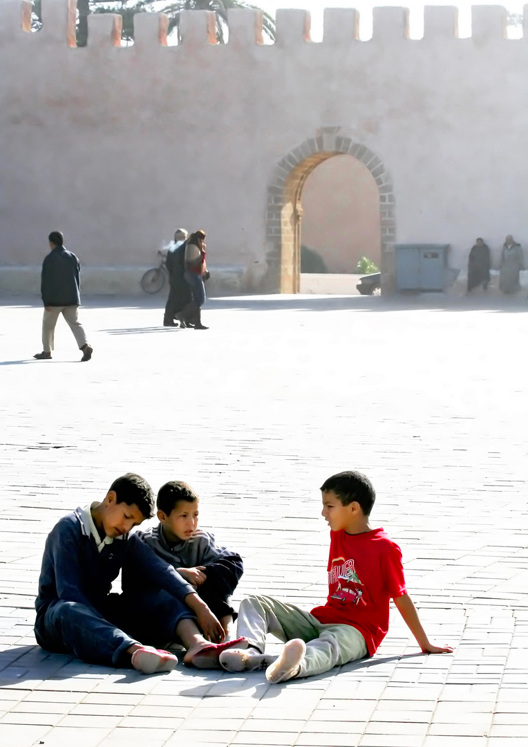 in Essaouira, einer der  - wie ich finde - schönsten Orte in Marokko