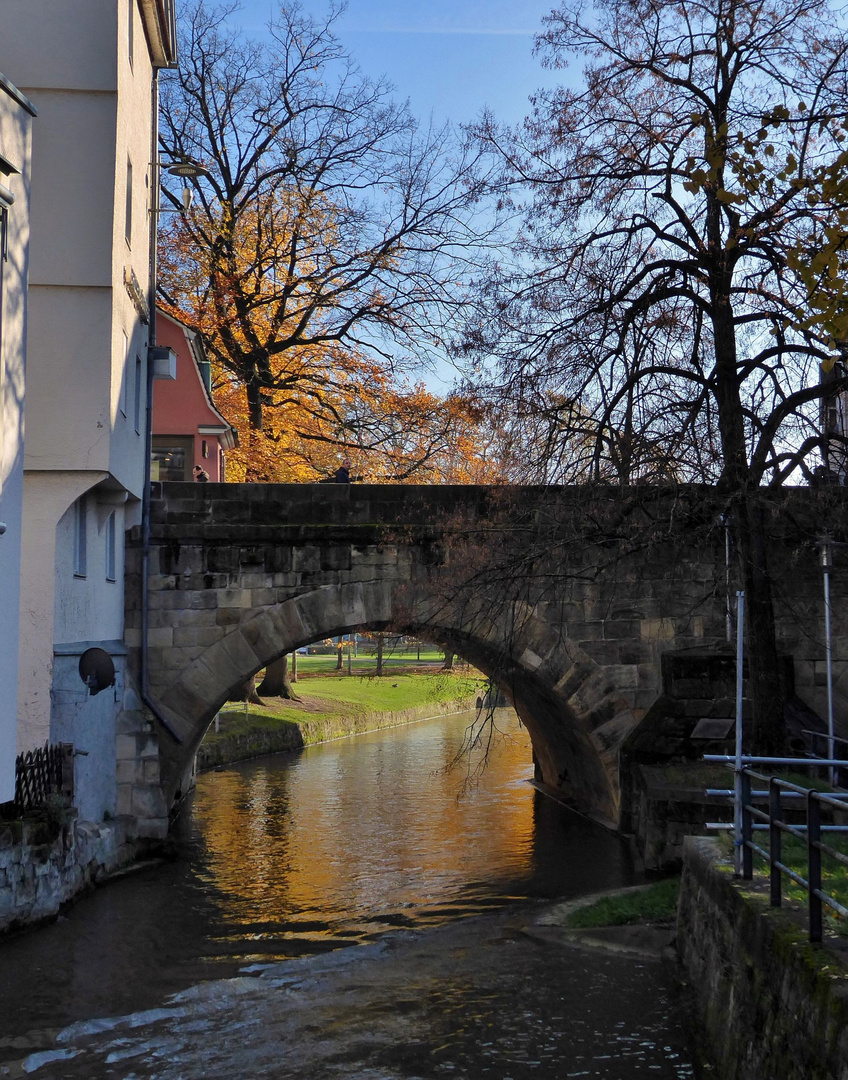 in Esslingen..... Foto & Bild park, herbst, brückenhäuser Bilder auf