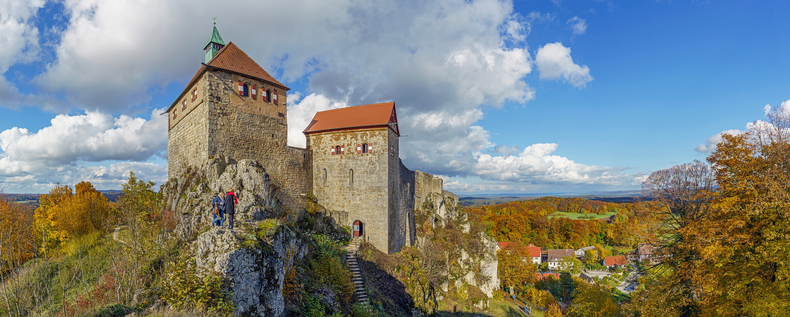 In Farbe - Burg Hohenstein