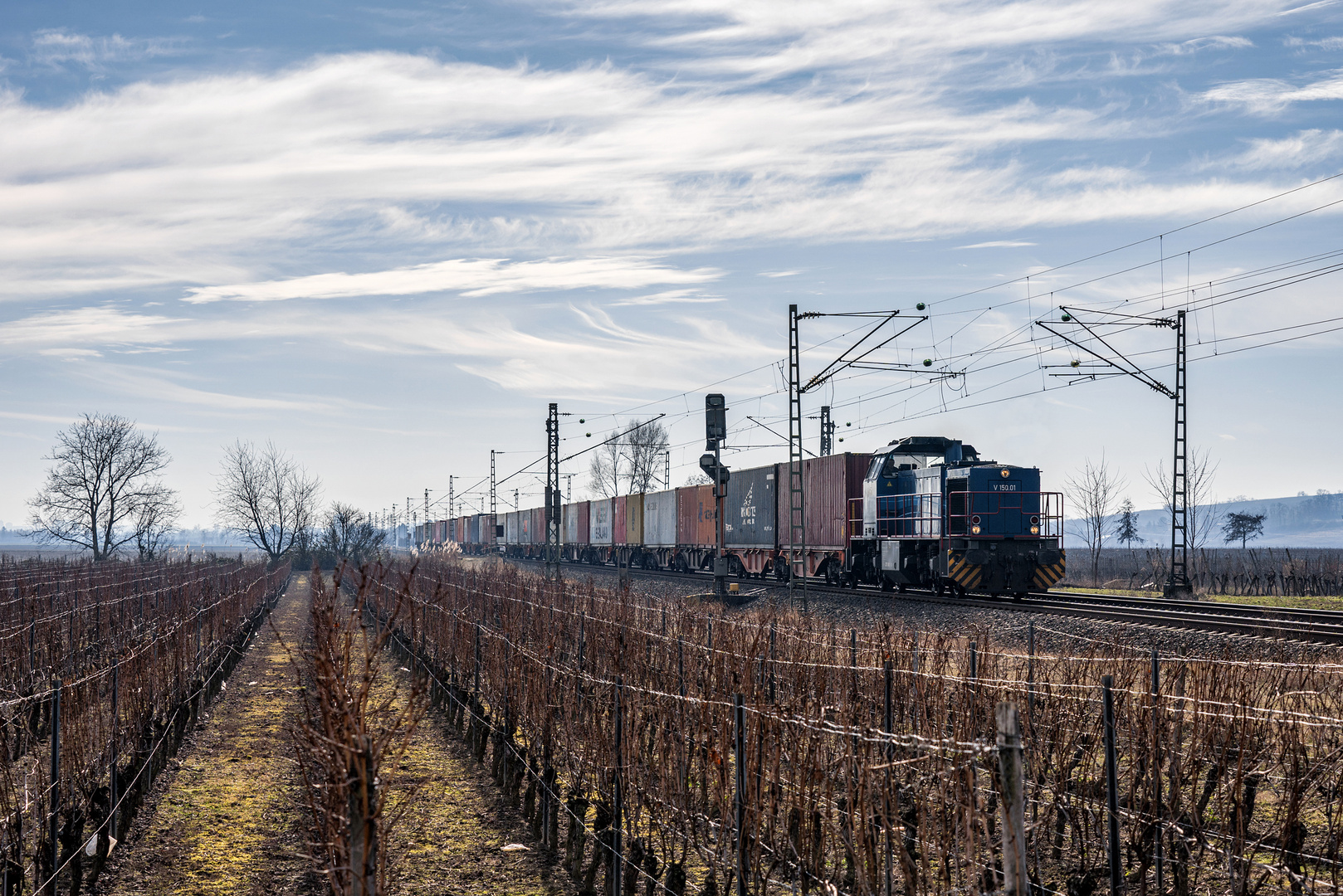 In flotter Fahrt Richtung Mainz