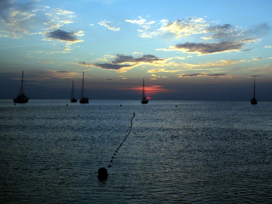 in Formentera geht die Sonne unter...