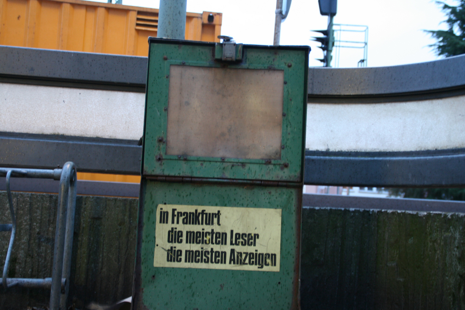 In Frankfurt die meisten Leser, die meisten Anzeigen.