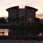 in front of "La Cité des Sciences," Ariana, Tunis, Tunisia