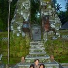 In front of the Candi Bentar