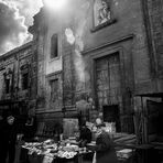 In front of the Church of the Carmine Maggiore