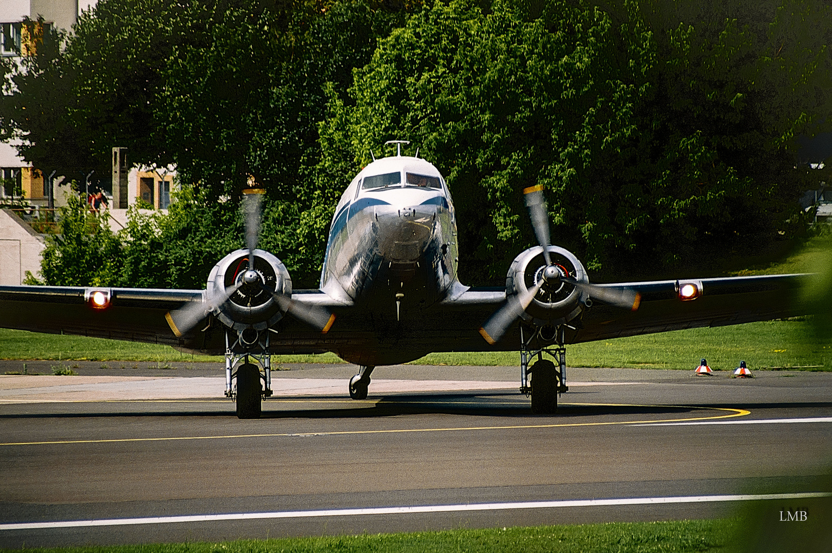 In Front of the old Plane