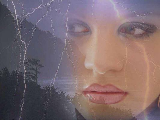 in Gedanken bei Blitz und Donner