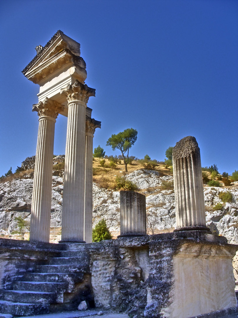 In Glanum - römische Relikte