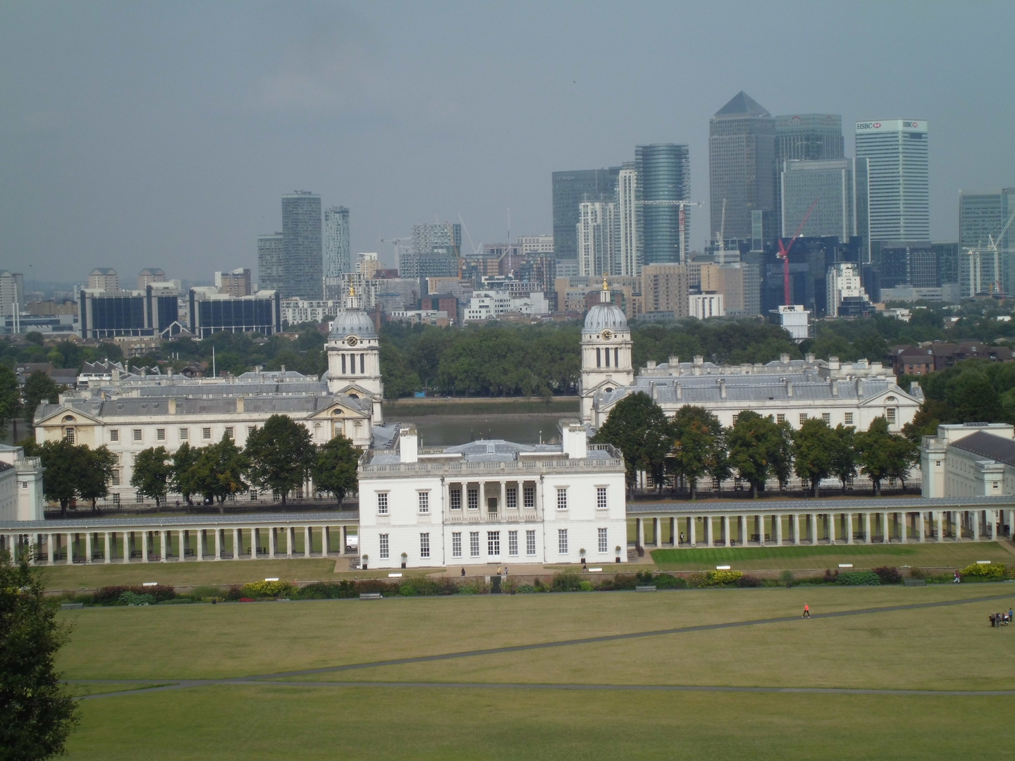 In Greenwich am 0ten Längengrad