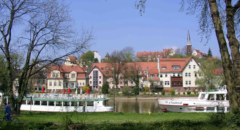 In Halle/S - Kröllwitz an der Saale