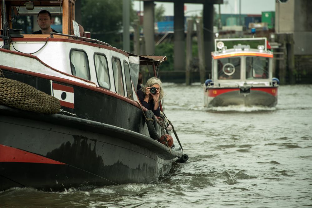 In Hamburg schießt Frau scharf