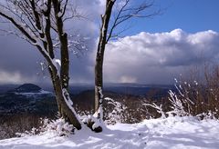 In höheren Lagen Schneefall