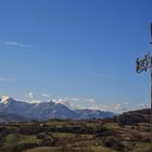 in hohen Lagen liegt Schnee - Apennin