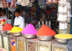 In Indien kann man viele Farben entdecken