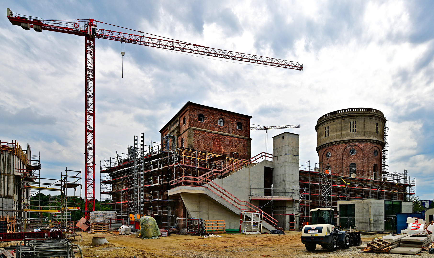 IN Ingolstadt Dallwigk Dalwigk Wasserturm 19. Jahrhundert 21E_0145