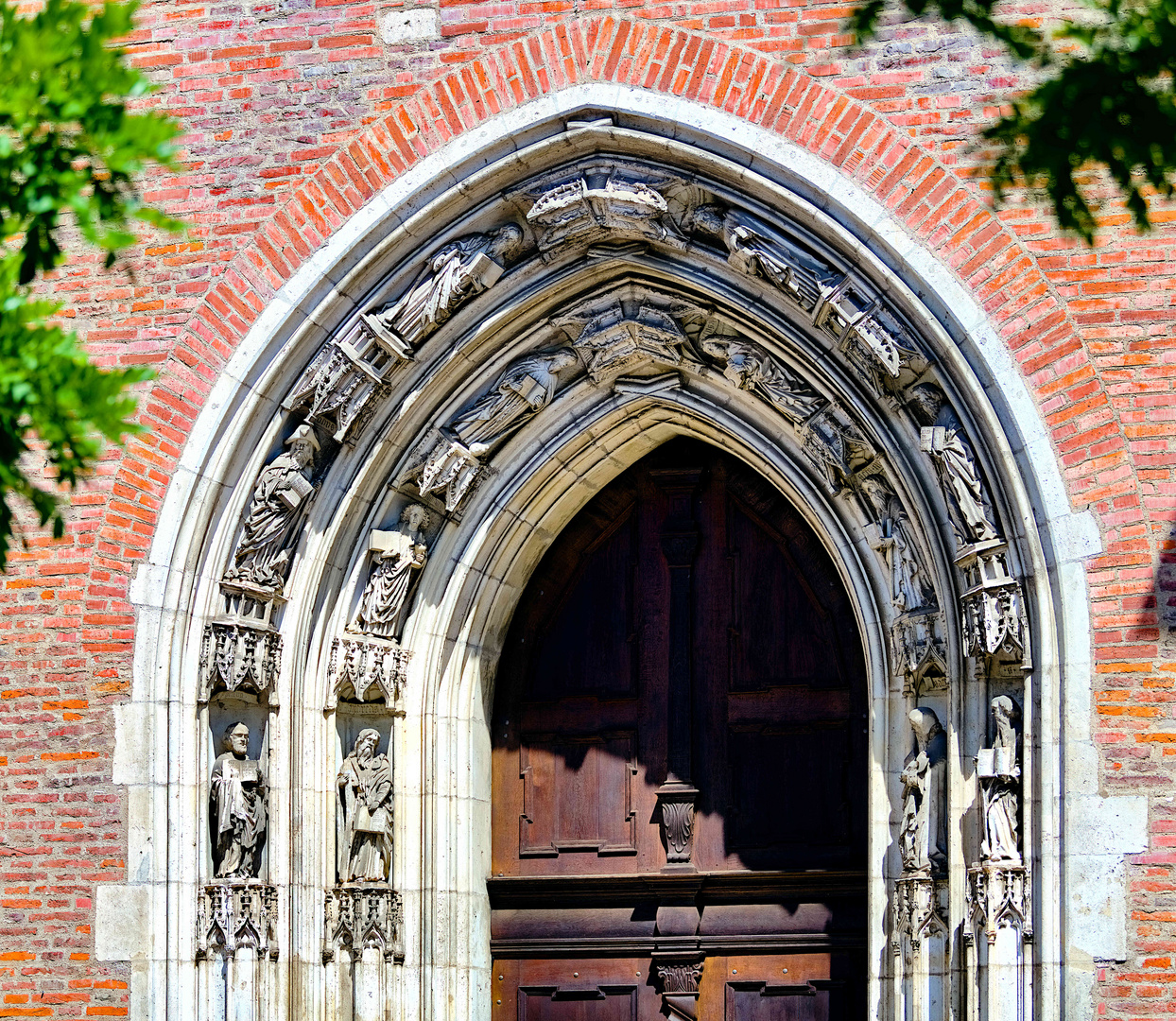 IN Ingolstadt Muenster KeilBogen 15.Jahrhundert  21D_0441