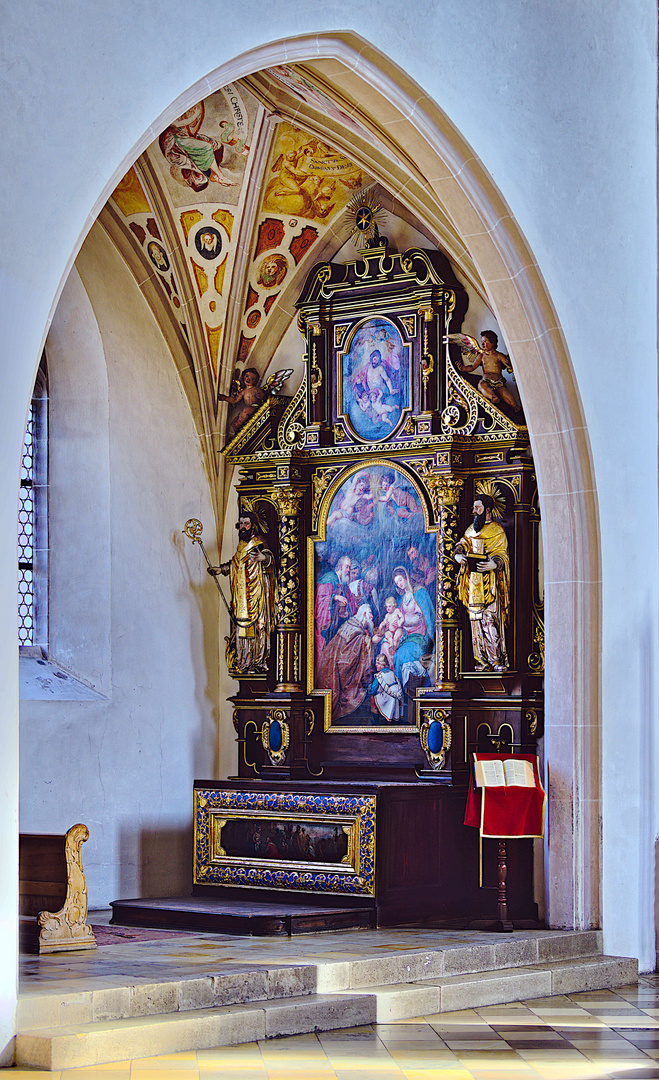 IN Ingolstadt Muenster Kirchen Kapelle Altar 21D_1036