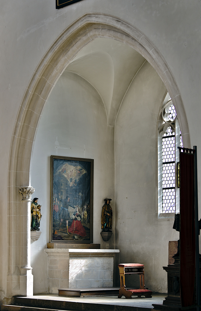 IN Ingolstadt Muenster Kirchenkapelle Altar 21D_0957