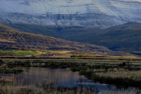 In Island kommt schon der Winter