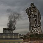 In Kassel wird geraucht.