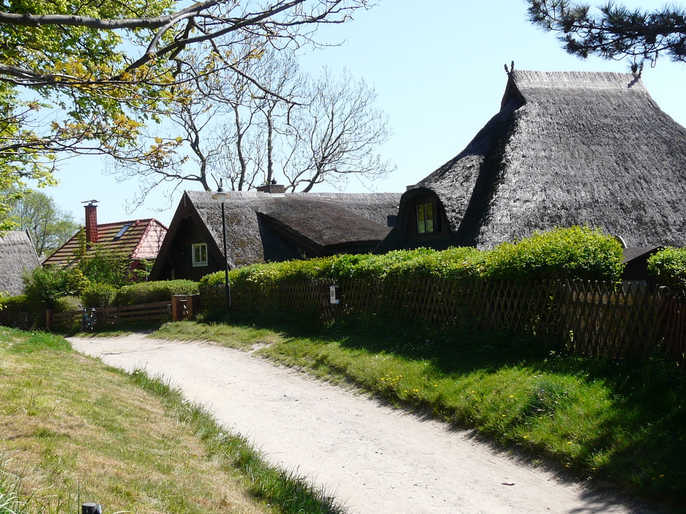 in Kloster auf der Insel Hiddensee