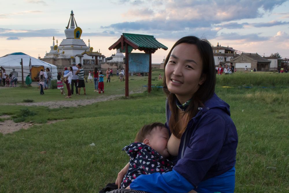 In Kloster Erdeni Dsuu